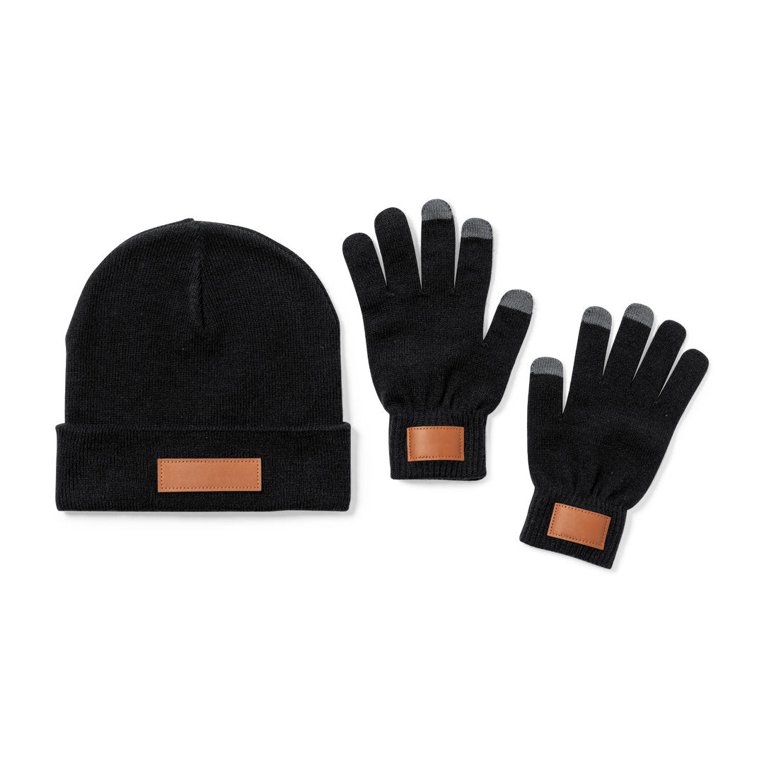 Set Invierno, logo personalizado grabado, regalo empresarial.