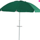 Sombrilla Nébula de color verde. Logo personalizado, regalo empresarial.