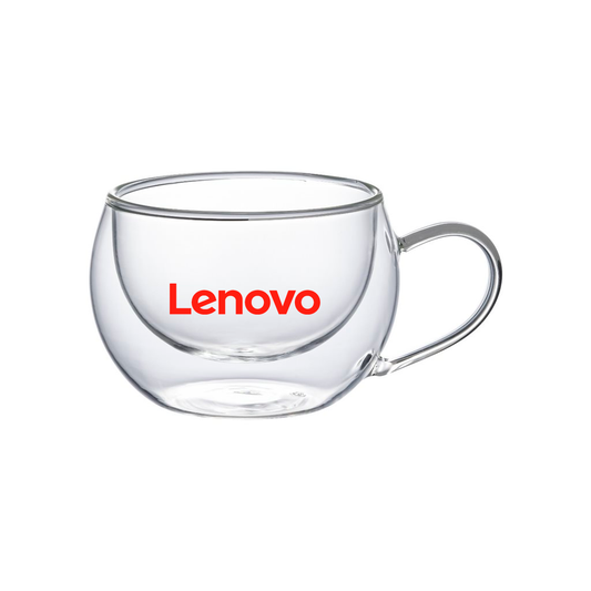 Taza doble pared. Logo personalizado impreso a color. Regalo empresarial.