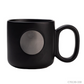 Taza Mara color negra. Logo personalizado, regalo empresarial.
