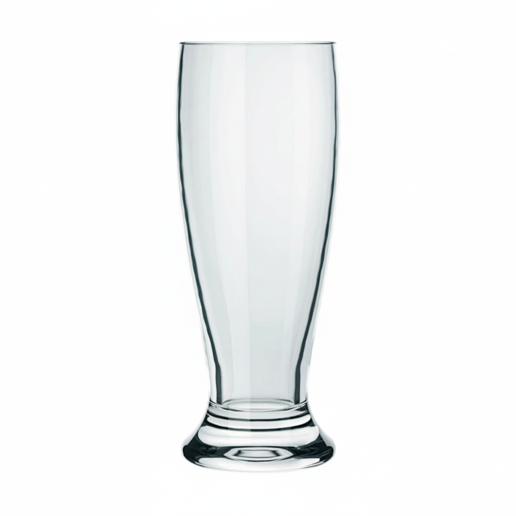 Vaso de cerveza de vidrio, 300 ml. Logo personalizado, regalo empresarial.