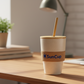 Vaso ecológico. Logo personalizado a color. Regalo empresarial.
