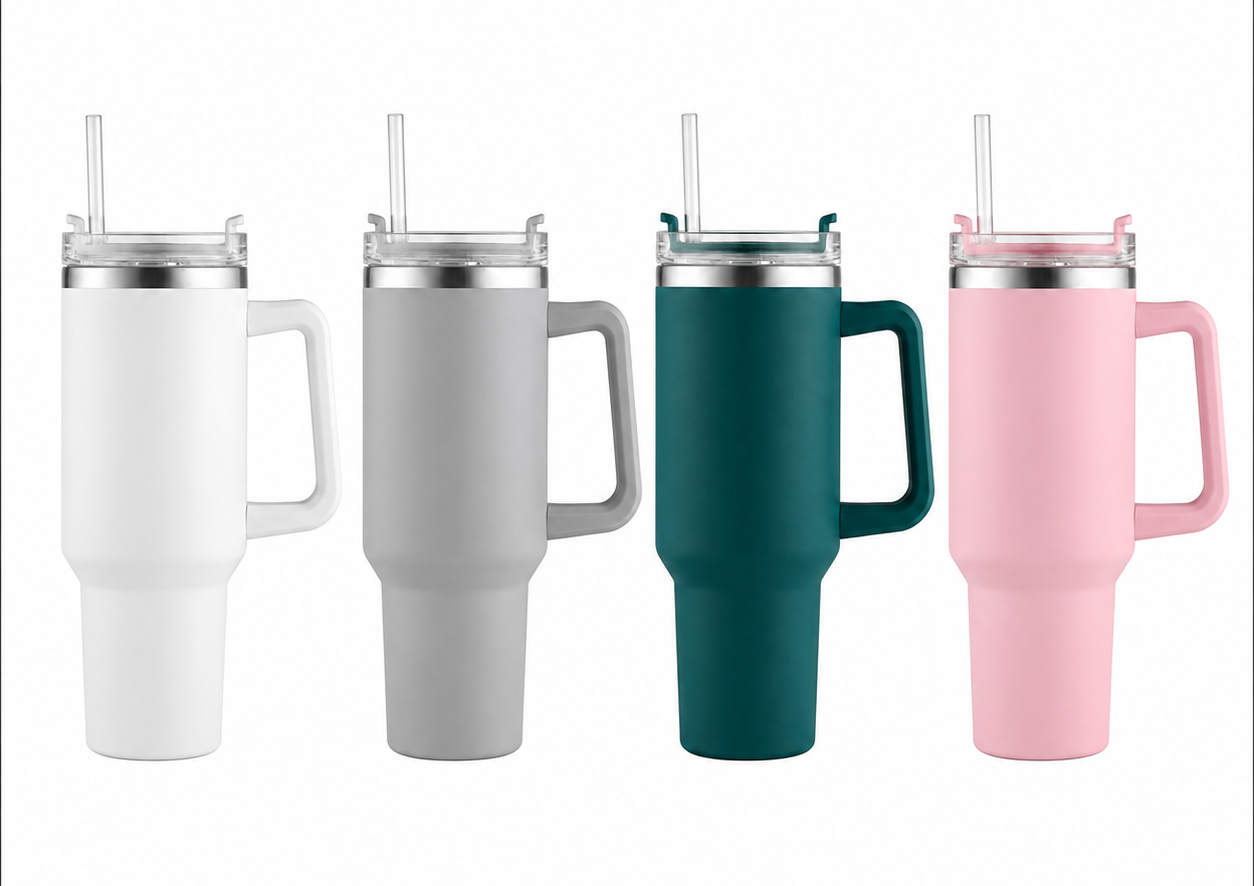 Vaso Térmico de diferentes colores. Logo personalizado, regalo empresarial.