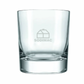 Vaso de whisky. Logo personalizado grabado, regalo empresarial.