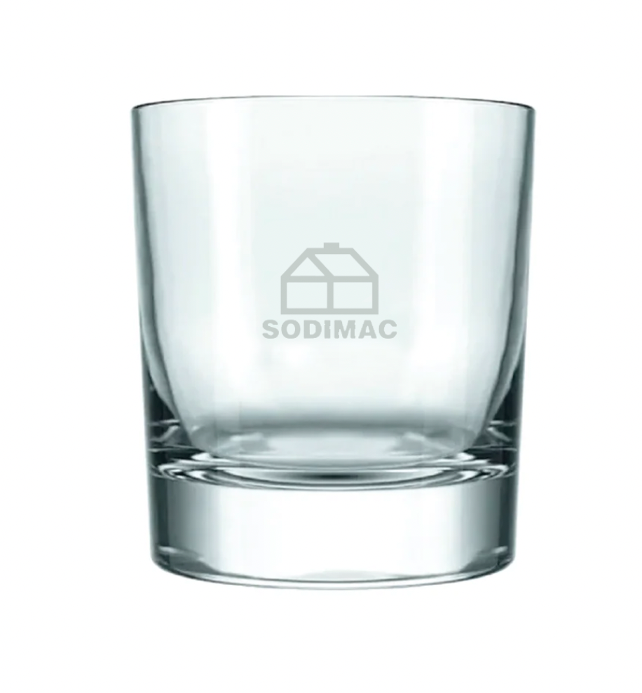 Vaso de whisky. Logo personalizado grabado, regalo empresarial.