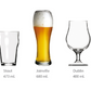 Vasos y copas de vidrio para cervezas. Para regalos empresariales se pueden personalizar con un logo utilizando grabado láser.