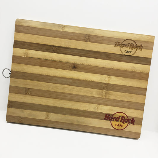 Tabla de madera personalizada con logo