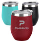 Mate de acero inoxidable con tapa de acrílico. Para regalos empresariales puede personalizarse con un logo utilizando grabado láser.