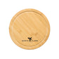 Tabla Parrillera redonda. Logo personalizado, regalo empresarial.