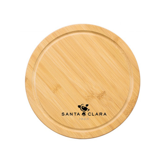 Tabla Parrillera redonda. Logo personalizado, regalo empresarial.