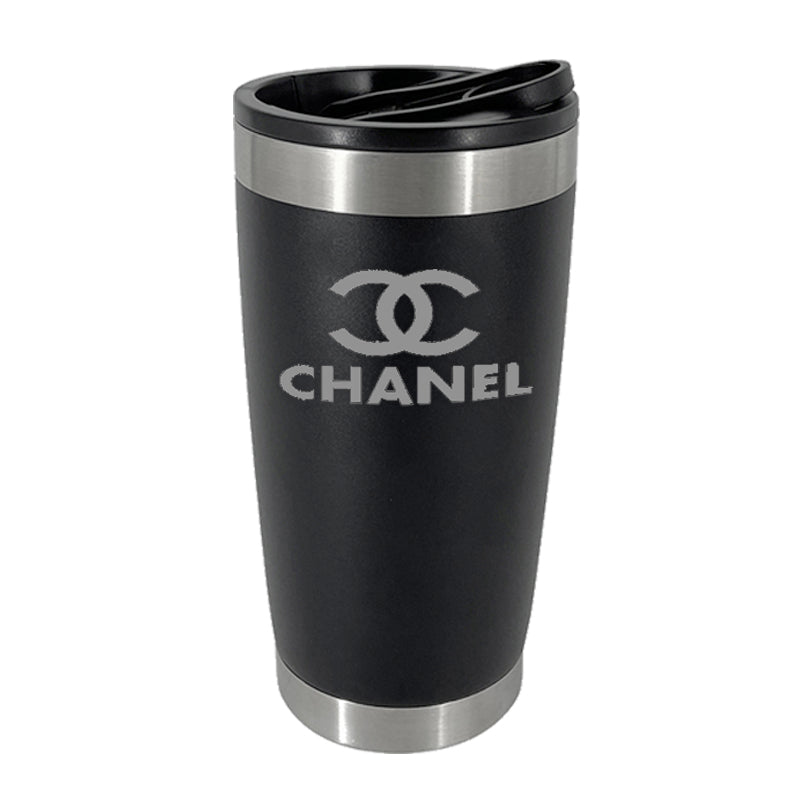 Vaso térmico con destapador. Para regalos empresariales se puede personalizar con un logo utilizando grabado láser.
