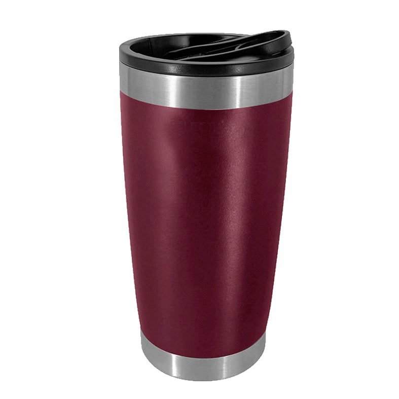 Vaso térmico con destapador. Para regalos empresariales se puede personalizar con un logo utilizando grabado láser.