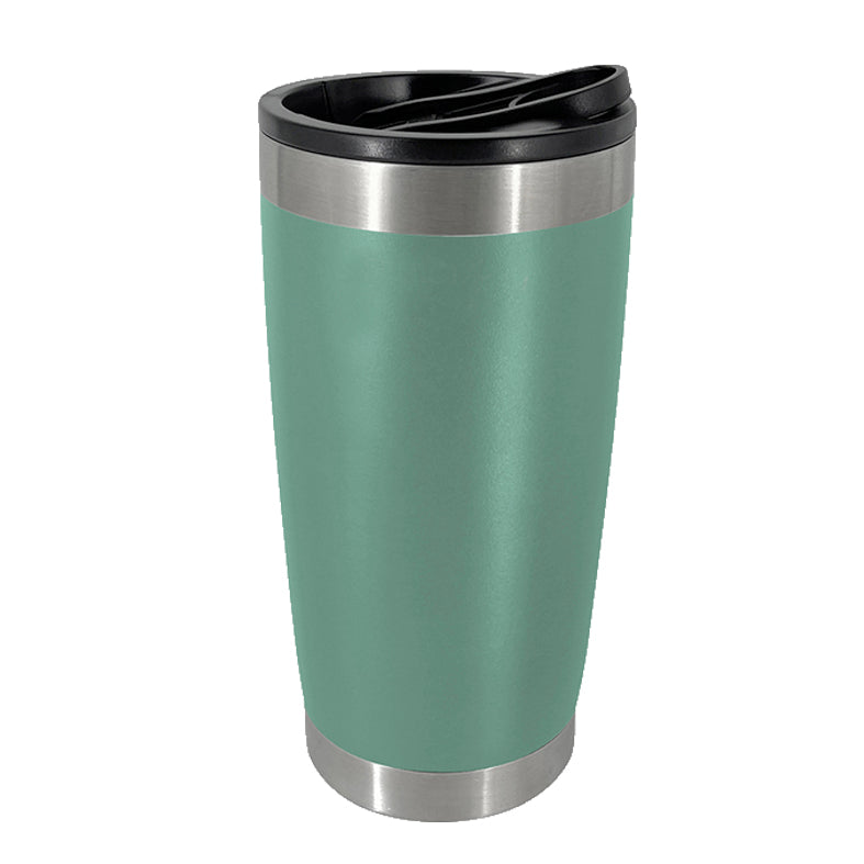 Vaso térmico con destapador. Para regalos empresariales se puede personalizar con un logo utilizando grabado láser.
