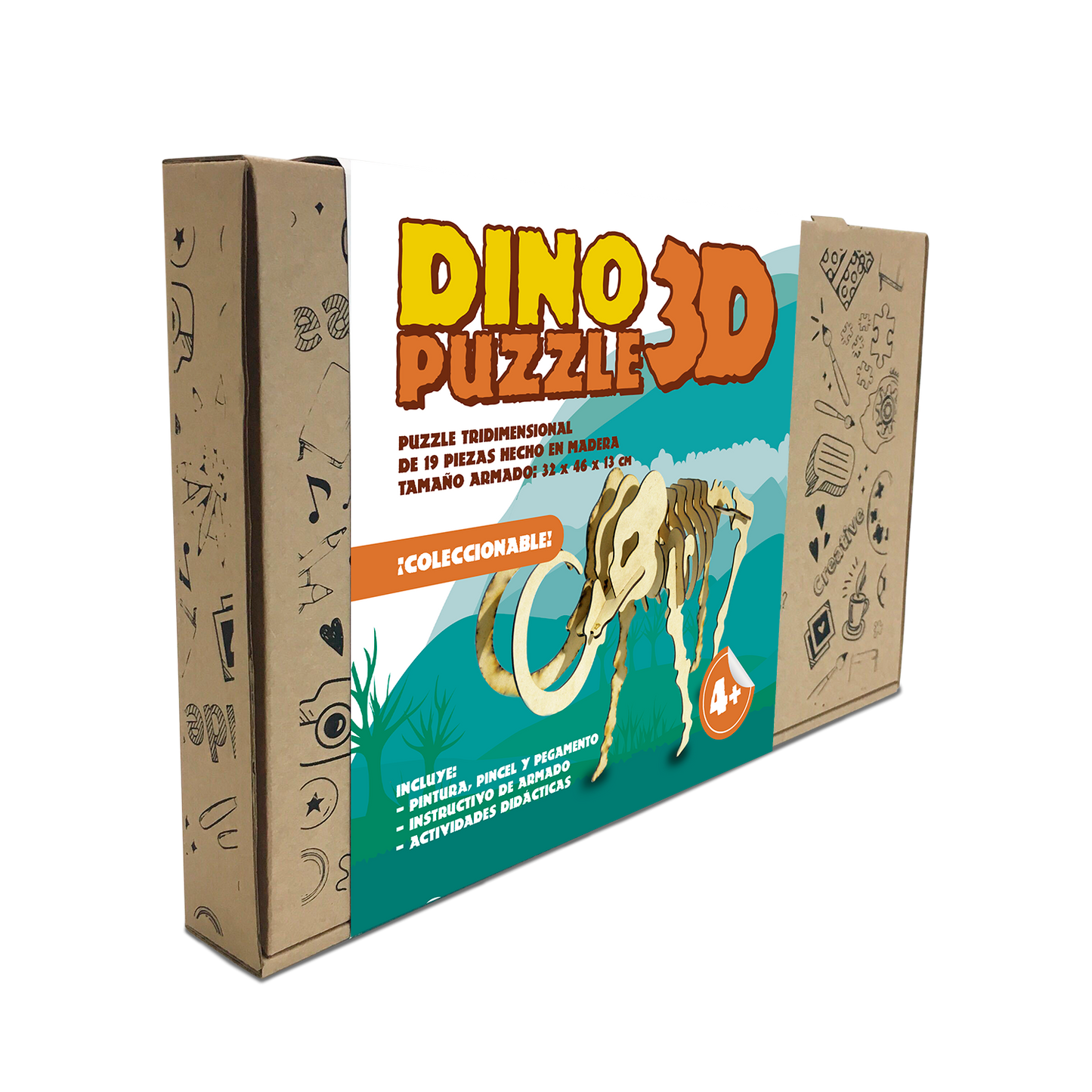 Dino Puzzles 3D - Mamut