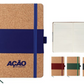 Cuaderno Dover de diferentes colores con renglones. Logo personalizado, regalo empresarial.