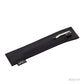 Estuche negro de lapicera Twill metálica. Logo personalizado, regalo corporativo.