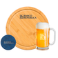 Kit Cebada. Logo personalizado grabado. Regalo empresarial.