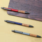 Lapicera Loto de diferentes colores. Metal y corcho con logo personalizado. Regalo empresarial.
