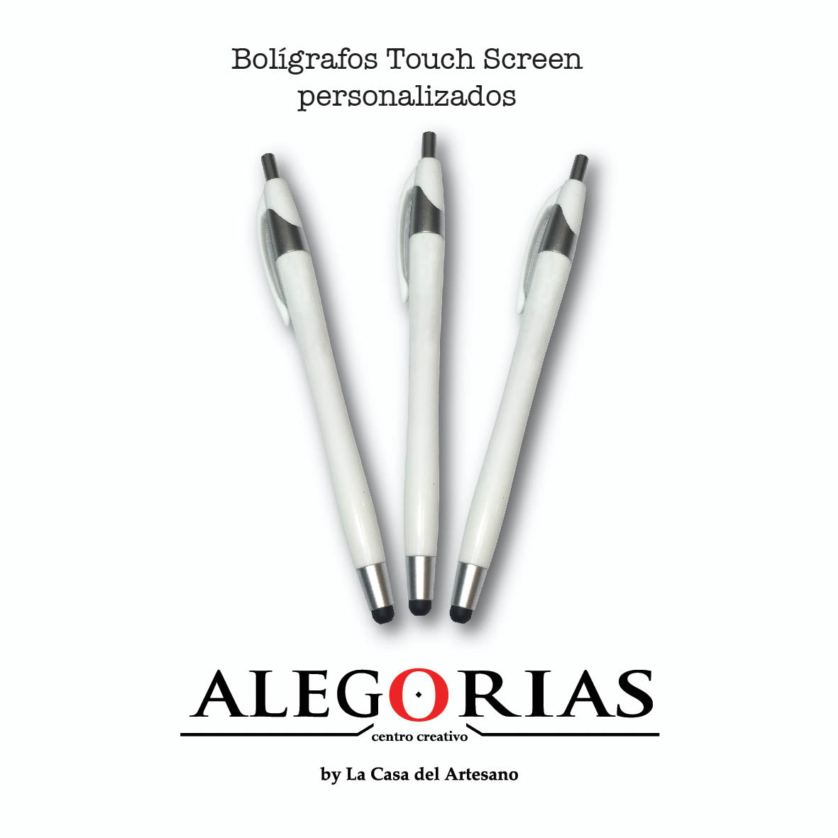 Lapicera personalizada de plástico. Con logo personalizado a color. Regalo personalizado.