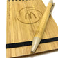 Libreta Berna con lapicera incluida. Logo personalizado, regalo corporativo.