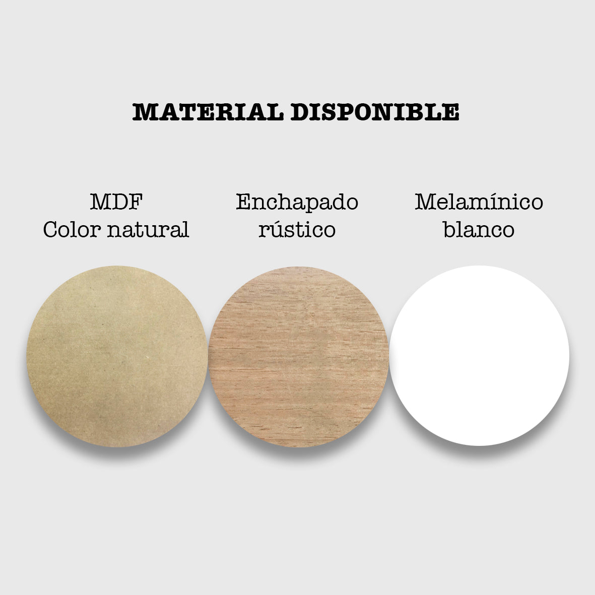 Materiales del cuaderno Gante. MDF color natural, Enchapado rústico y Melamínico blanco. Logo personalizado, regalo empresa.