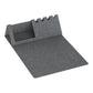 Mousepad de color gris. Logo personalizado, regalo empresarial.