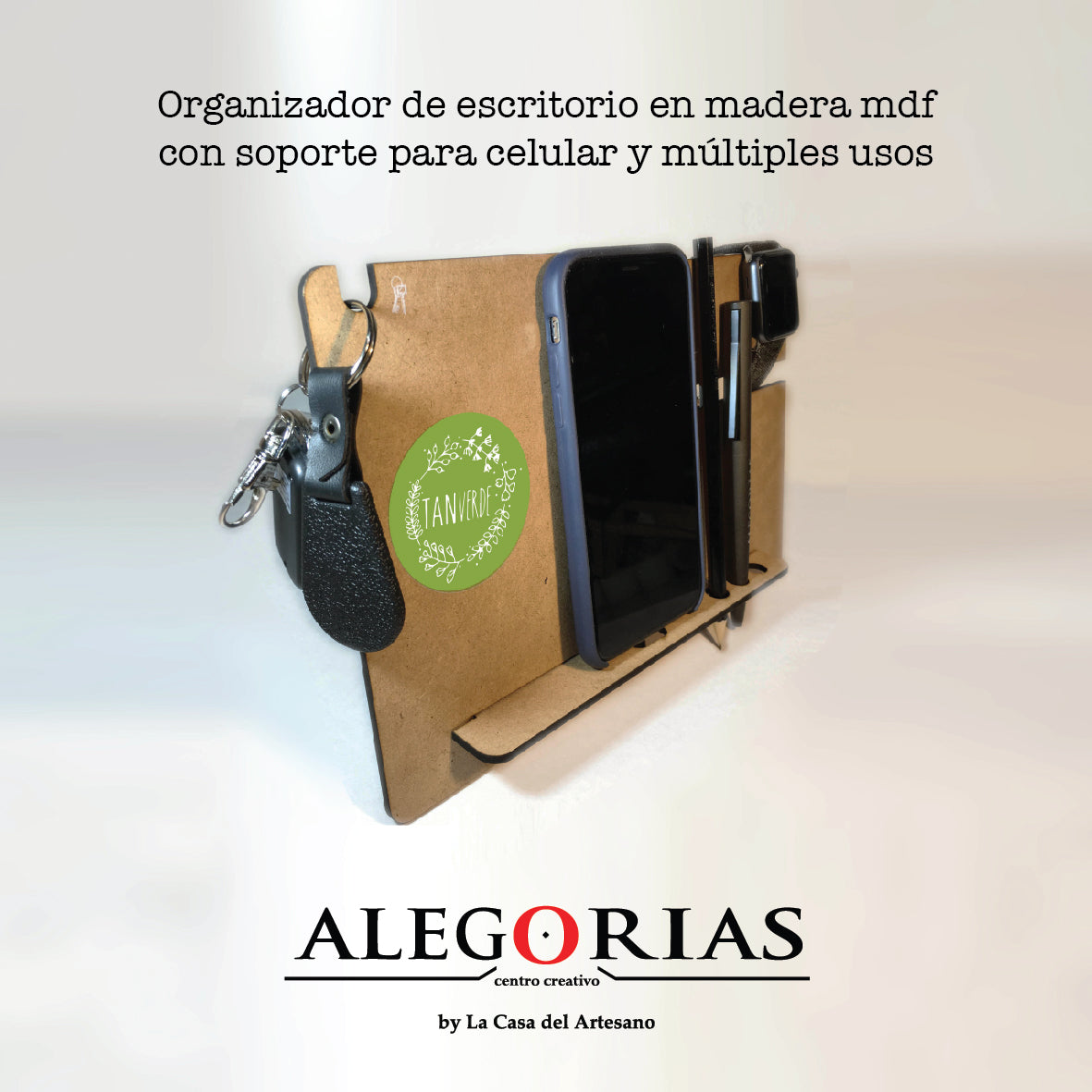 Organizador Runa. Logo personalizado, regalo empresarial.