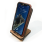 Porta celular Argón en mdf. Logo personalizado, regalo empresarial.