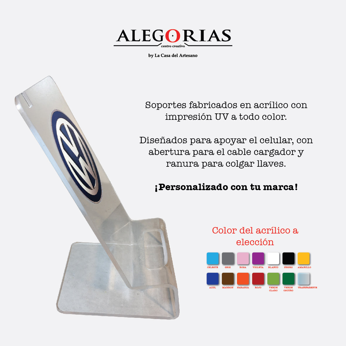 Porta Celular Lino diferentes colores. Logo personalizado, regalo empresarial.